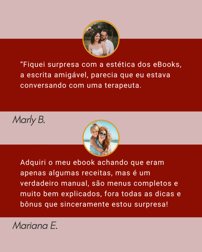 Depoimento da Marly B. e Mariana F. sobre a compra do ebook de Receitas Afrodisíacas